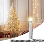 Lichterkette warm-weiss 1.7m: Stimmungsvolle Deko mit 8 Modi & Timer – Kabell...