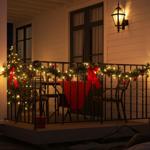 2er-Set Stimmungsvolle LED Lichterkette 40 LEDs warmweiss 3m – IP44 – Perfekt...