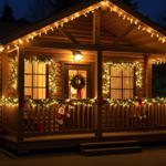 2er-Set Stimmungsvolle LED Lichterkette 24m, 320 Lichter warmweiss, IP44 - Pe...