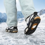 Premium Schuh-Spikes für Schuhgrösse 44-47: Sichere Traktion auf Eis & Schnee...