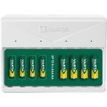 Sicheres VARTA Ladegerät für Akkus (AA/AAA) - mit LED-Statusanzeige, schnelle...