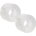 2er-Set Doppelseitiges Nano-Klebeband Transparent (5m x 50mm): Starke 110g/cm...