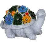 Charmante LED Solar Gartenleuchte Schildkröte (26 x 14,8 x 17cm): Stimmungsvo...
