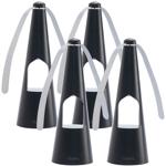 4er-Set 2-Flügel Insektenwedler mit LED-Beleuchtung, Batterie & USB: Sanfte, ...