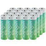 AA Batterien (20er-Pack) – Super Alkaline Mignon-Zellen mit 1,5V – Langlebige...