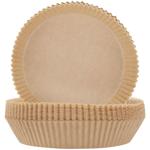 Ölbeständige Backpapier-Einlagen für Heissluftfritteusen, 100 Stück, Ø 16 cm,...