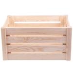 Stabile Holzkiste, M: Eine vielseitige Aufbewahrungsbox für Spielzeug, Büro &...