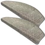 Treppenstufen Matten, 2 Stück, halbrund, anthrazit: : Rutschfest, robust & sc...