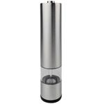 Elektrische Salz- & Pfeffermühle (Edelstahl) - Keramikmahlwerk- Ø5 x 22 cm: e...