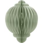 Hellgrüne Papierkugel Hängedeko 15 x 20 cm – Festliche Dekoration für Hochzei...