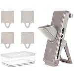 Multifunktionaler Gemüseschneider: präzise & leicht – 3 ultrascharfe, austaus...