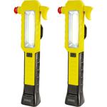 2er-Set ProGuard Kfz-Taschenlampe - Notfallhammer, Gurtschneider, Haken & Mag...