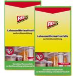 2er-Set Monitoring Lebensmittelmottenfalle mit je 2 Klebefallen: Sofort-Erken...