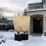 Pflanzenabdeckung XXL, Winterschutz, 240 x 200 cm, Kübelpflanzen Schutzhauben...