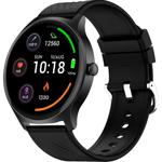 Fitnessuhr Schwarz mit Sporttracking: Anruffunktion, Herzfrequenz – Ein smart...