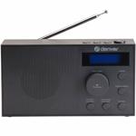 Modernes DAB+/FM Radio mit Uhr & Doppelalarm: Schwarz – Ein Radiowecker für k...