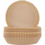 Ölbeständige Backpapier-Einlagen für Heissluftfritteusen, 200 Stück, Ø 16 cm,...