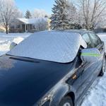 Effektiver Autoscheibenschutz - 4 Jahreszeiten Abdeckung, Anti-Frost, Schnees...