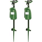 2er-Set Universal Tiervertreiber mit Wasserstrahl & Bewegungssensor: Vertreib...