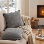 2er-Set Luxus Heizkissen 45x45 kabellos – Wärmekissen mit 5000mAh Akku, 3 Stu...