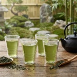 4er-Set edle Doppelwandgläser mit Riffelung – 220 ml – Thermo-Funktion für be...