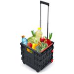 Einkaufstrolley klappbar: Der mobile Einkaufshelfer mit Teleskopgriff – Platz...