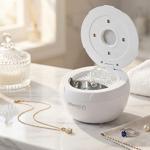 Profi Ultraschallreiniger 25 Watt, Hygienisch & Gründlich: Zahnspangenreinige...