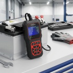 Digitaler 5-36V Batterietester mit 2.4 Zoll LCD Farbdisplay, Autobatterie Prü...