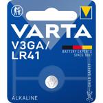 Alkaline Knopfzelle LR41 / V3GA 1.5V: Langzeit-Batterie für Uhren & Fernbedie...