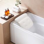 Luxuriöses Badewannen-Kissen für pure Entspannung - Ergonomische 2-Kammer-Nac...