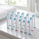 16 x Ersatzbürsten passend für viele Oral-B®**-Elektrozahnbürsten, Aufsteckbü...