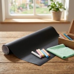 Selbstklebende Tafelfolie 60x200cm inkl. 5 Kreiden & Reinigungspad – Wandfoli...