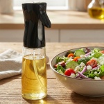 Premium Öl Sprüher & Essig Zerstäuber aus Glas 200ml – Ideal für Heissluftfri...