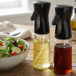 2er-Set Premium Öl Sprüher & Essig Zerstäuber aus Glas je 200ml – Ideal für H...