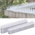 12er Set Taubenspikes Weiss 5,4m - Effektive Vogelabwehr aus Polycarbonat - 3...