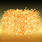 Weihnachts Clusterlichterkette 576 LED Warmweiss – IP44 Aussen & Innen, 4,2m ...