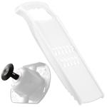 Profi Rösti-Reibe mit Sicherheitsfruchthalter, weiss: Ein idealer Küchenhelfe...