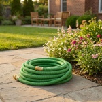 Dehnbarer Gartenschlauch 10 bis 30m mit Alu-Anschlüssen, Flexibler Wasserschl...