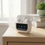 Kabellose In-Ear-Kopfhörer Bluetooth 5.4, Aktive Geräuschunterdrückung, LED-D...