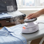 Leichtes Reise-Dampfbügeleisen: Mini-Bügeleisen mit 110/230V umschaltbar, 3 S...