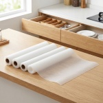 4er Set Antirutschmatte Schublade 50x150cm – Vielseitige Einlegematten für Kü...