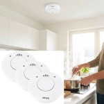 3er-Set Premium Rauchmelder mit 10 Jahren Batterielebensdauer - Zertifiziert ...