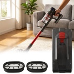 Ersatzakku & 2er-Set Ersatzfilter für Zyklon Staubsauger CH11953, 29,5 V / 22...