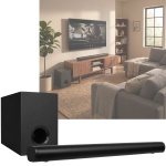 Bluetooth Soundbar mit Subwoofer: 2 x 20 Watt Soundbar & 30 Watt Subwoofer - ...