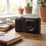 Digitalkamera 48MP Full HD 1080p Video & 5 Megapixel CMOS-Sensor, Schwarz; Ko...