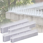 24er Set Taubenspikes Weiss 10,8m - Effektive Vogelabwehr aus Polycarbonat - ...