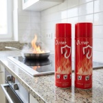 2er-Set Feuerlösch Spray (500ml) für Küche, Haus, Camping – Universal Feuerlö...