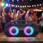 Bluetooth Party-Lautsprecher mit 2x200W Max Leistung - IPX4 Spritzwasserschut...