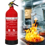 2L Schaumfeuerlöscher Fluorfrei, Brandklasse A/F, Feuerlöscher mit Manometer ...