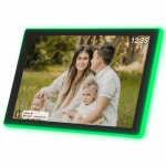 Digitaler 10,1 Zoll WLAN Fotorahmen mit Frameo App - IPS Touchscreen, 16GB - ...